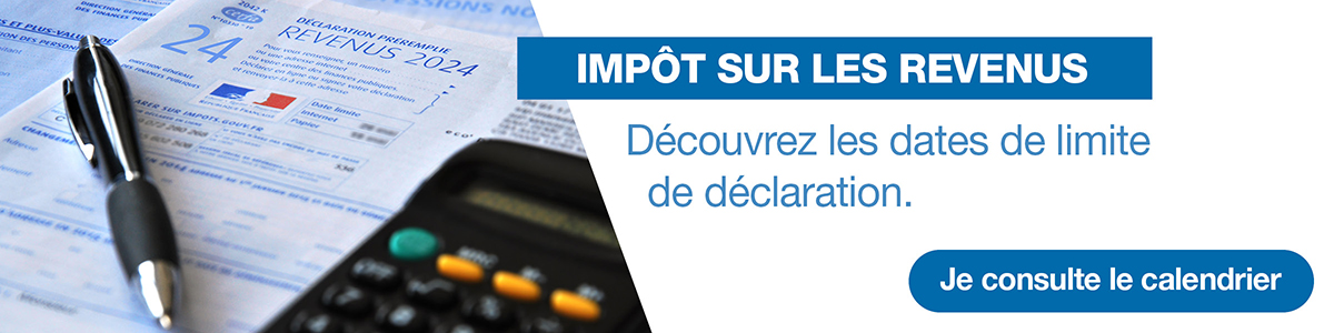 Impôt sur les revenus : Découvrez les dates limites de déclaration.